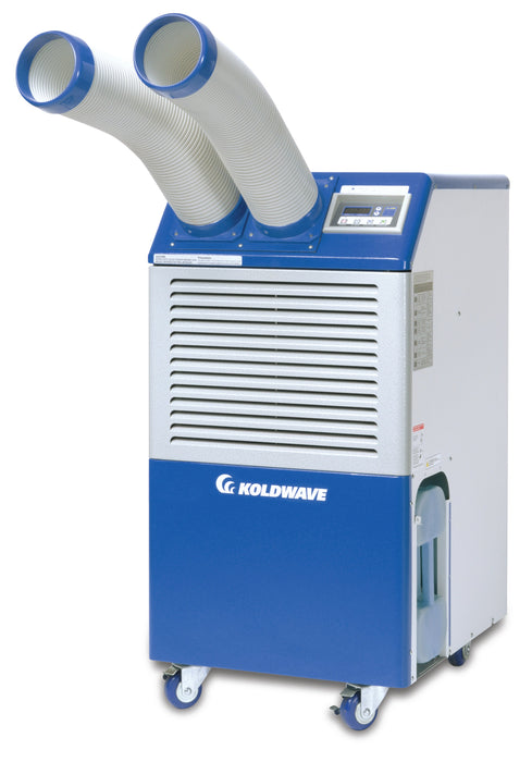 Front View of Koldwave Water-Cooled Portable Air Conditioner 6WK16 on white background