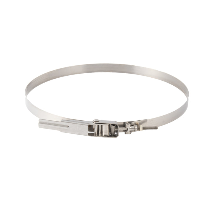 14 inch diameter locking clamp used to secure flexible ducting to air scrubbers and ventilation equipment from Abatement Technologies