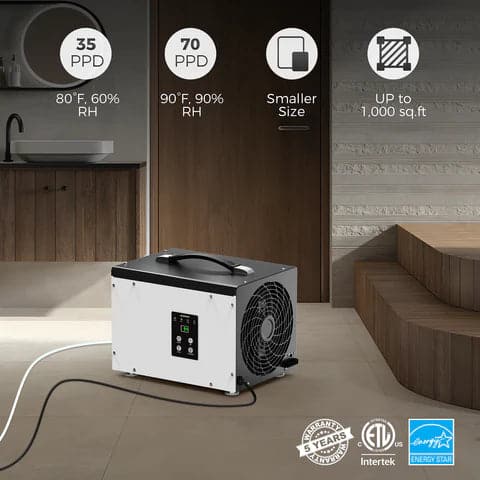 AlorAir Sentinel HD35P Dehumidifier - 35 PPD