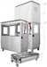 AG5000 Mobile Containment Dust Cart with  side wall panel