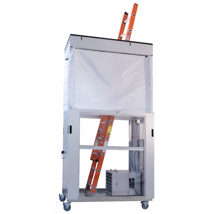 AIRE GUARDIAN® Mobile Dust Containment Cart AG8000 with extended ladder