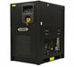 Front view of Airbase by Emax 288CFM Refrigerated Air Dryer model EDRCF2300288/EDRCF4600288, showcasing the control panel, branding, and ventilation grills.
