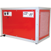 EBac CD85 Commercial Dehumidifier, model number 10293GR-US, against a white background, highlighting the red casing and control panel.