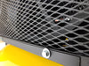 Close-up of the mesh component on the EMAX E450 Series Air Compressor, part of the silent air system technology