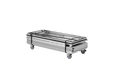 Folded Mobile Containment Dust Cart