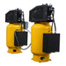 Expandable airlink system with dual EMAX E450 vertical compressors designed for alternating operation