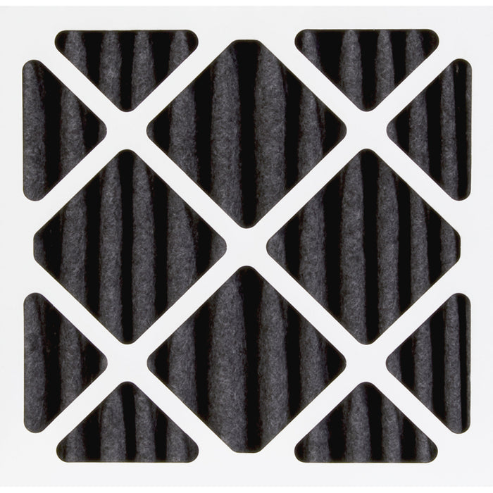 VL2024 VAPOR-LOCK pleated carbon filter with MERV 7 rating used as an optional third stage filter for Abatement Technologies air scrubbers to reduce odors and vapors