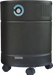 AllerAir AirMedic Pro 5 Ultra air purifier in black with control dial on a white background.