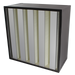 Pleated pre-filter for the Novatek Novair 2000, intended to remove larger particles before air passes through finer HEPA filtration