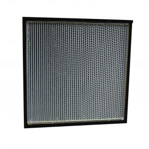 HEPA filter for Novatek Novair 1000, a rectangular frame with a grid pattern designed for capturing 99.97% of particulates
