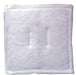  Square white fiberglass filter for Novatek Novair 700 air scrubber, with visible stitch lines.