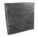 Black carbon filter pad for Novatek Novair 1000, used for removing odors and gases in air scrubbing applications.